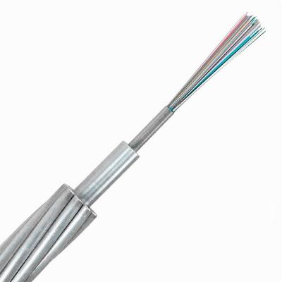 Outdoor Single Mode 24 Core OPGW Fiber Optic Cable
